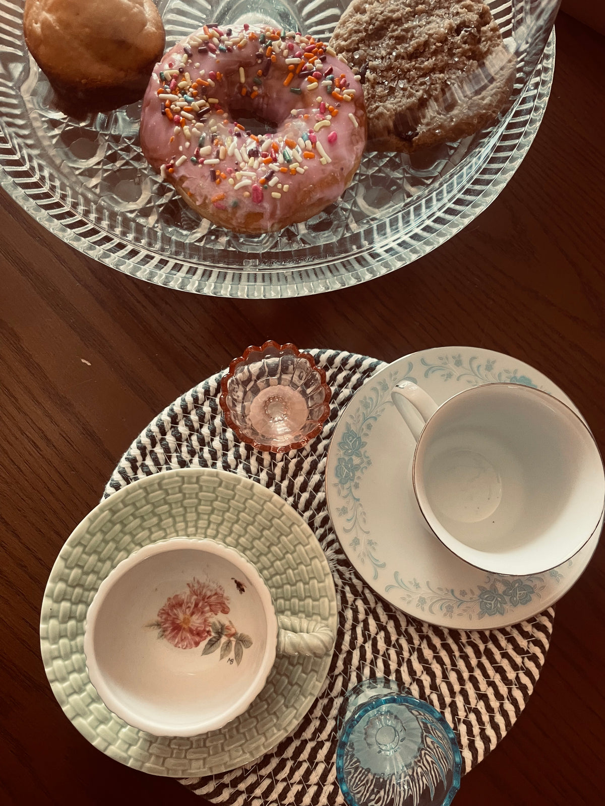 Honeybee Cottage Vintage Teacup